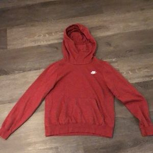 Burgundy Nike Hoodie